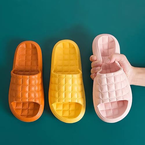 New Slippers for Women in Summer Indoor Bathroom for Men Slippers for Couples Hotel Soft Soles Shiny Slides for Women4