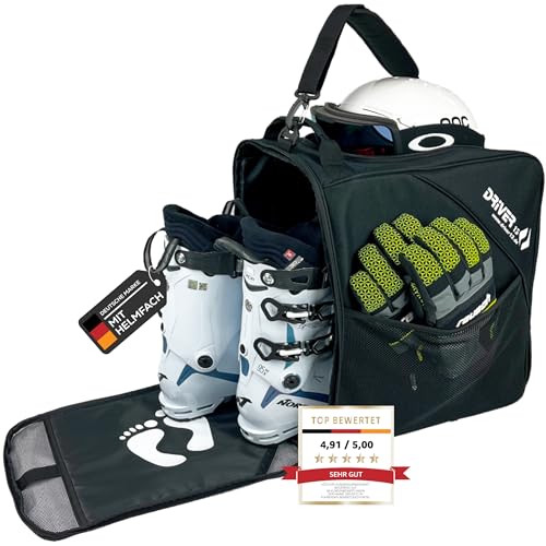 Driver13 Sac à Chaussures de Ski avec Compartiment pour Casque