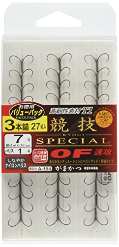 ܂(Gamakatsu) gvtbN T1 ZSP OFU 3{d o[pbN 7 1 27g A154 60041