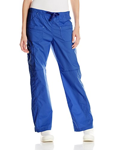 WonderWink Women's Wonderflex Faith Scrub Pant, Royal, X-Large Tall