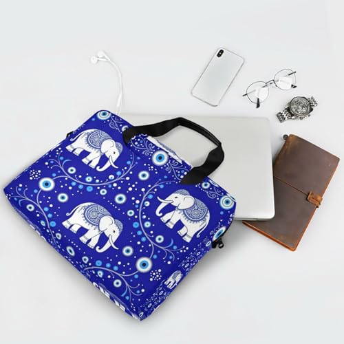 Funda para Laptop Travel 15.6" Azul con Elefantes miniatura 7