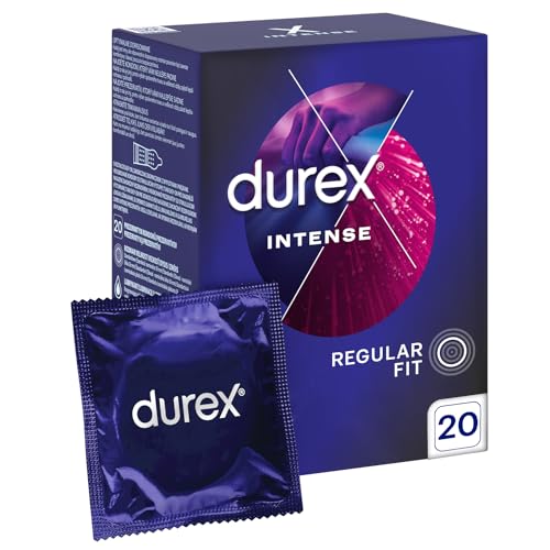 Durex Intense Kondome mit Noppen und Rippen 20 StĂĽck