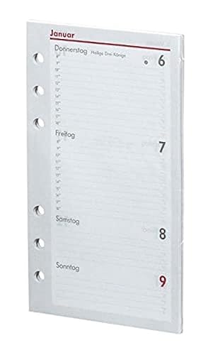 bsb Kalendarium 2021 1Wo.=2Seiten handelsübliche Lochung 9,5x16,9 A6 02-0058 Cover