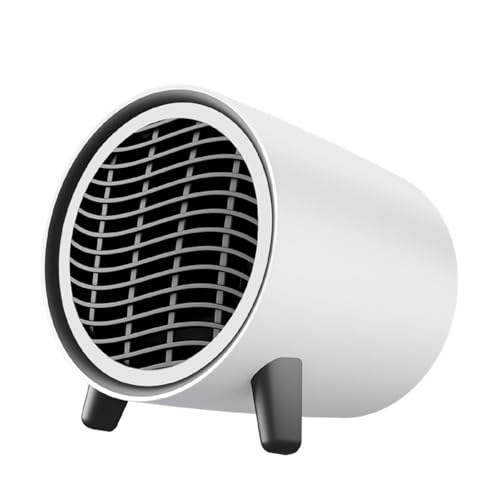 Miraitech ヒーター小型 速暖 電気ヒーター 過熱保護 ファンヒーター 卓上 大風量 省エネ 静音 転倒オフ ワンタッチ操作 暖房器具