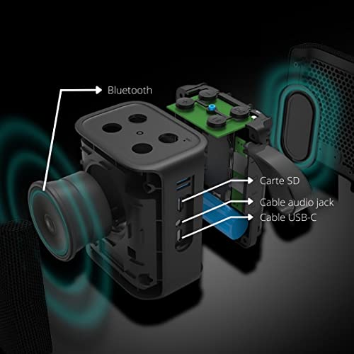 Waterproof wireless speaker, black - Image 3