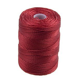 Lima Beads C-Lon Cord, Red Hot