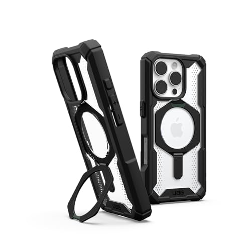 Image of Urban Armor Gear UAG Plasma XTE Magnetic Compatible, Rugged Lightweight Slim Shockproof Protective Case /Cover Designed for iPhone 16 Pro (6.3-Inch) (2024) - Black /Clear