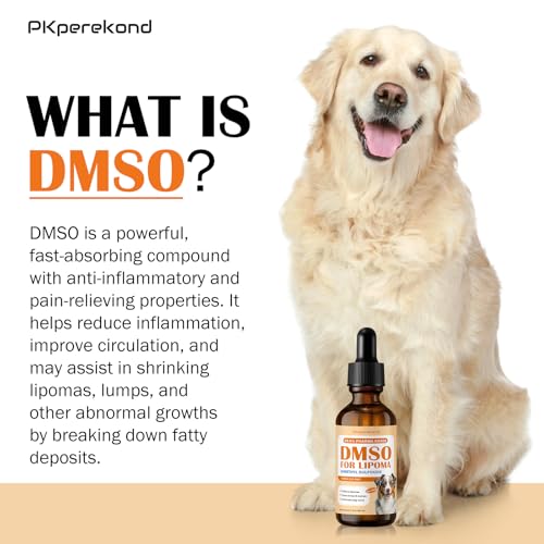 Image of Topical DMSO for Dogs Lipoma, Reduce Inflammation and Swelling, Guard Dog | Away from Lumps and Bumps, Soften Fatty Lumps & Lumps, Dog Pain Relief, Lipoma for Dogs, Help Regain Energy, A Flavor