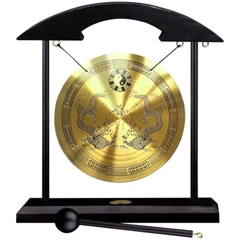 Hollylife Handmade Brass Feng Shui Gong Cover