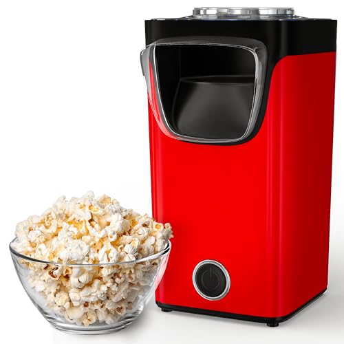 Gadgy Palomitero | PopCorn Machine Clásica y Rápida | Máquina de Palomitas de Aire Caliente, Sin...