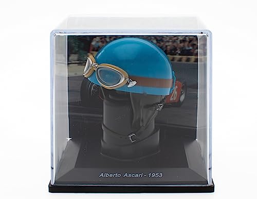 OPO 10 - Formula 1 Helmet Compatible with Ferrari F1: Alberto Ascari 1953-1/5 Scale - CAS16, red