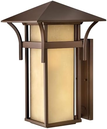Hinkley Harbor Transitional One Light Extra Large Outdoor Wall Mount, Anchor Bronze