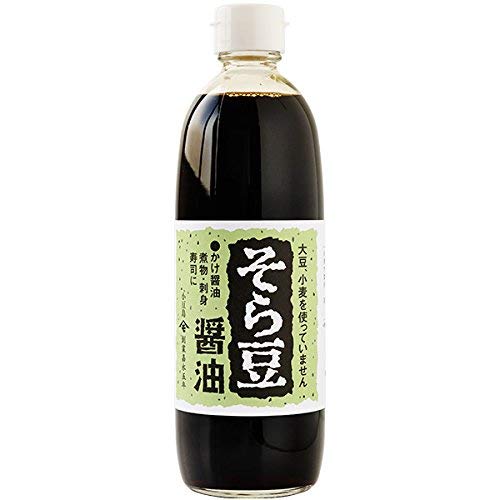 soy sauce wheat free - Takahashi fava beans shoyu, perfect soy sauce taste, Soy Sauce Alternative – Gluten-Free, Soy bean-Free, No Fat, Low Calories, no additives – 16.9 fl oz / 500 mL