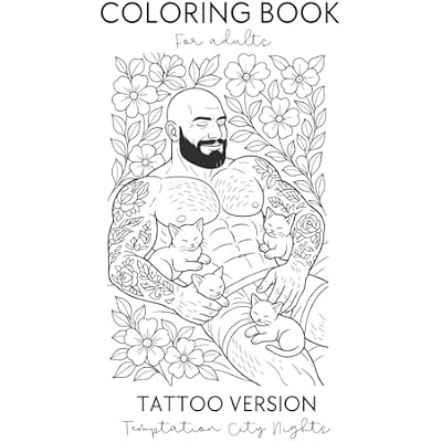 Coloring Book for Adults - Tattoo version