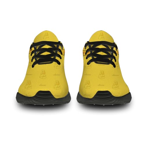Cheese Shoes Mens Womens Breathable Comfortable Lightweight Tennis Running Shoes Walking Sneakers Gifts for Him Her3