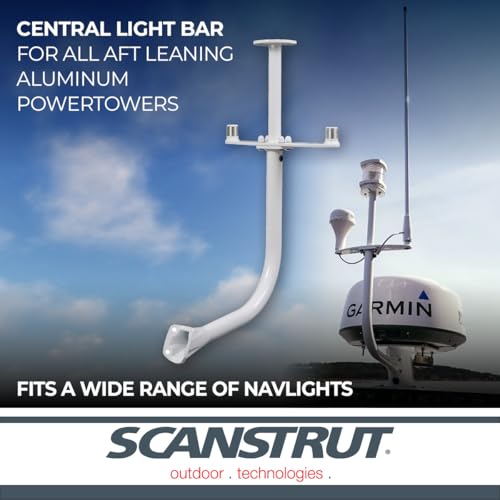 Image of Scanstrut APT-LB-GPS2-01 Central Bar for 2 x Antenna and 1 x Navlight