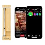 MEATER Pro: Smart Bluetooth Wireless Meat Thermometer Digital | 550°C Heat Resistance | Long Range | Certified Accuracy | BBQ, Oven, Grill, Smoker, Air Fryer, Deep Fryer