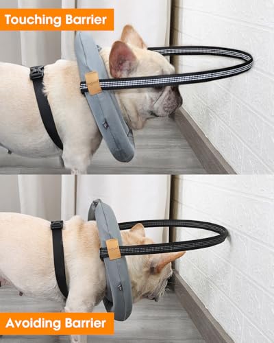 Image of Blind Dog Bumper,Harness Guiding Device for Blind Dog,Pet Anti-Collision Ring for Protective&Build Confidence,Blind Dog Accessories-