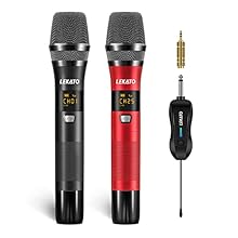 🎤 Professional Cardioid Mic with 99% Noise Reduction: Studio-grade vocal capture minimises ambient noise in crowded spaces (e.g., weddings/church halls), delivering crisp audio clarity. Experience pro-tier vocal projection – perfect for speeches, hym...