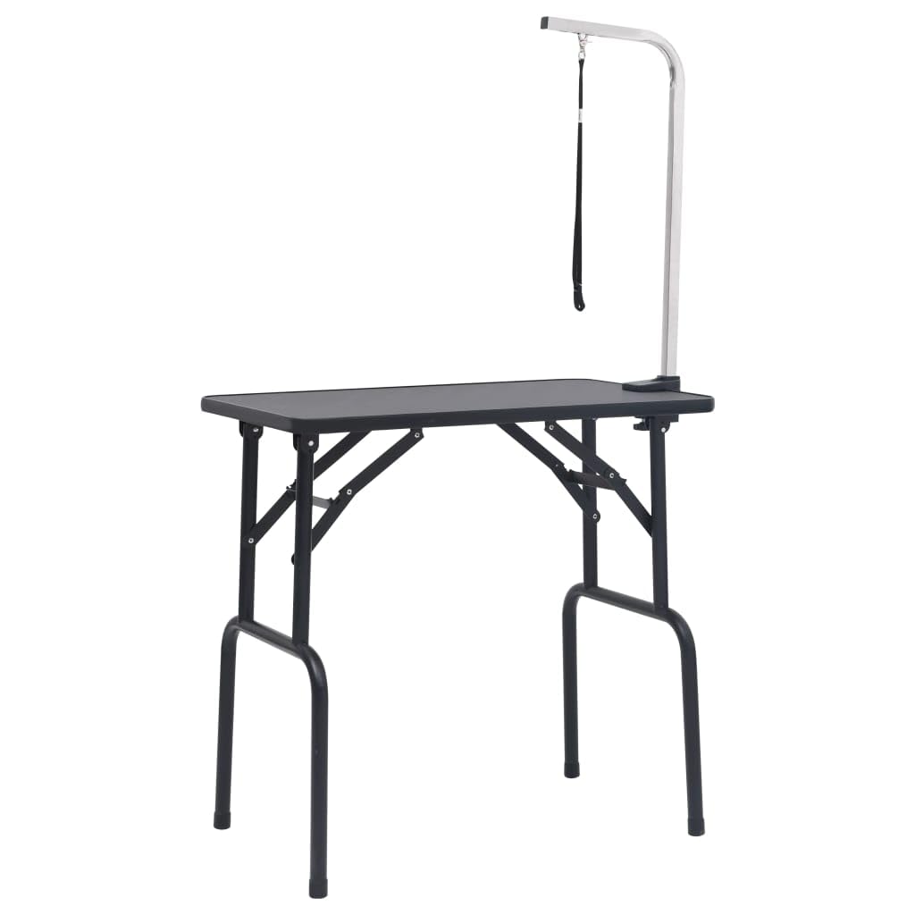 Topmast Tavolo da toelettatura Noir Groomstyle - Nero - 81 x 46 x 76 cm
