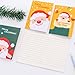 NUOBESTY 48 Pcs Christmas Notebooks Xmas Mini Notepads Santa Claus Snowman Reindeer Pocket Notebooks for Kids Xmas Party Stocking Stuffers