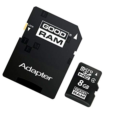Goodram M40A-0080R11 Scheda Di Memoria Sd Hc Micro 8Gb Lettura: 15Mb/S Class 4