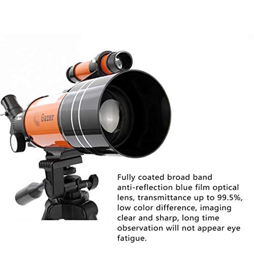Telescopio Astronómico Refractor 150X con Trípode Ajustable miniatura 5