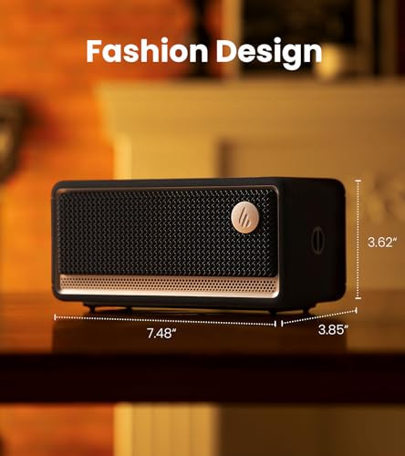 Image of Edifier ES60 Bluetooth Speaker, 9H Playtime, IP66, Ambient Light, Black
