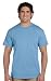Hanes Men's 2 Pack Short Sleeve Pocket Beefy-T, Light Blue, X-Large
