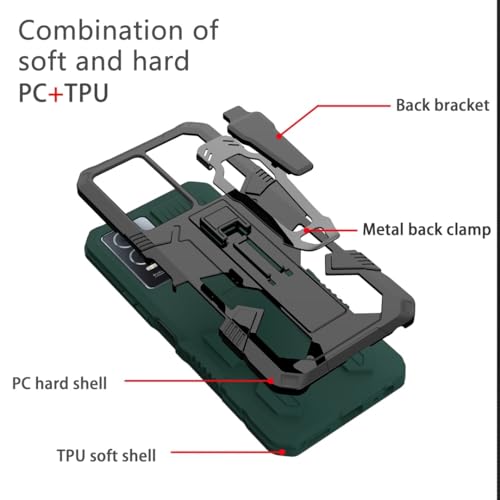 Coque Samsung Galaxy A05 antichoc pour éviter les bris d'écran avec support et clip - 4