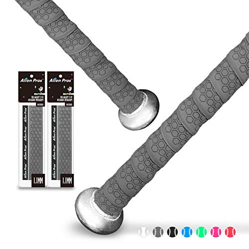 Alien Pros Bat Grip Tape for Baseball (2 Grips) – 1.1 mm Precut