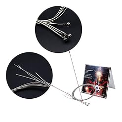 B100 4 Cordes Basse Électrique Cordes Nickelé Matériel Alliage pour Guitare (Color : B100) - Les Beatles, Paul McCartney, John Lennon, RIngo Starr, George Harrison B100 4 Cordes Basse Électrique Cordes Nickelé Matériel Alliage pour Guitare (Color : B100) – Image 4