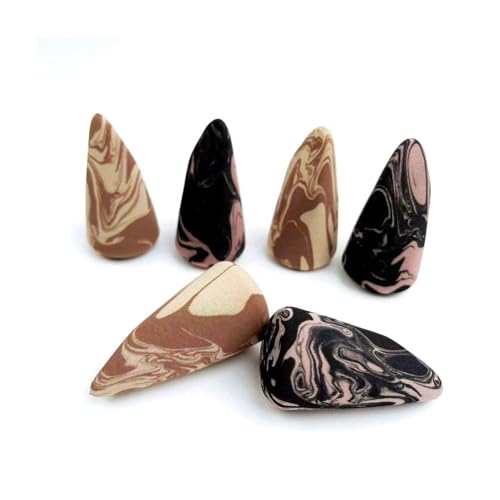 Image of 3 PCS Beauty Blender Sponge, Smooth Foundation Application, Concealer Blending Tool, Non-Latex Material, Ideal For Wet And Dry Use, Suitable For All Skin Typesne, Random Color
