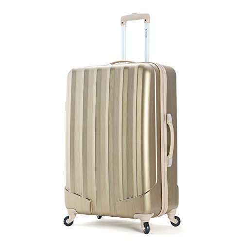 Valise rigide extensible résistant aux chocs avec roulettes pivotantes fluides