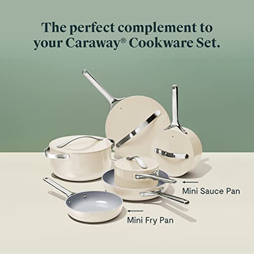 Caraway-Nonstick-Ceramic-Mini-Fry-Pan-105-qt-8-Non-Toxic-PTFE-PFOA-Free-Oven-Safe-Compatible-with-All-Stovetops-Gas-Electric-Induction-Cream