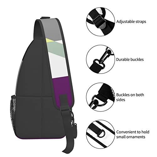 Mochila Sling de Moda Unisex para Senderismo miniatura 6