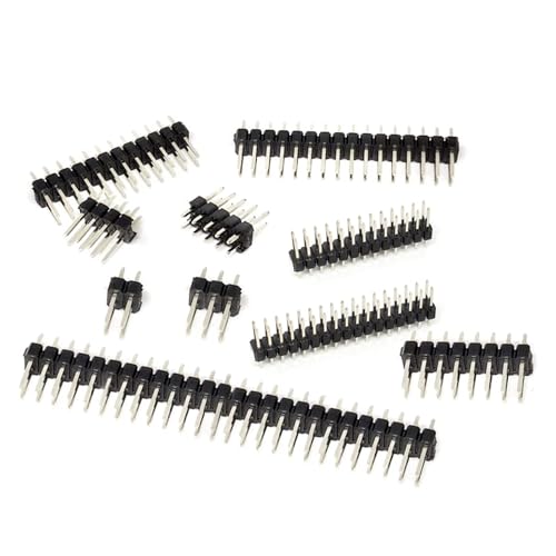 Conector de placa PCB macho 2x25 pines, paso 2,54 mm para soldar en circuito impreso, 10 piezas 2