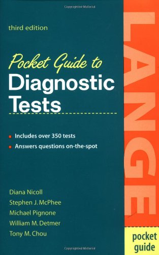 Pocket Guide to Diagnostic Tests