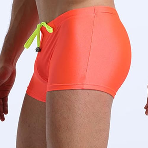 Custom Designed Men's Swim Trunks Elastic Patchwork Quick Drying Breathable for Pro Swim3