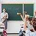 Fuutreo 6 Rolls 196. 8 ft Bulletin Board Borders, Colorful Scalloped Border Trim for Whiteboard, Cork, Posterboard Summer Bulletin Board Decor for Classroom Back to School Office Home(Boho Pastel)