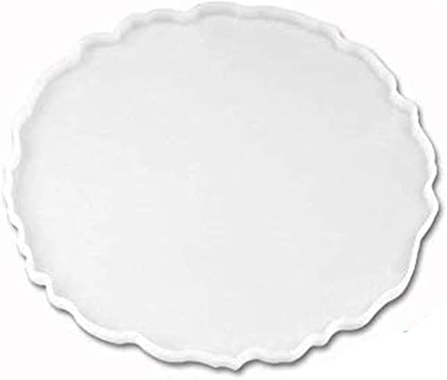 Miniatura 9 de RESINWORLD Molde de silicona grande de 13.0 in, molde de silicona grande para resina, forma irregular de resina redonda de geoda, moldes para hacer