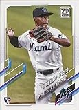 2021 Topps Update #US114 Jazz Chisholm Jr. Rookie Debut Miami Marlins