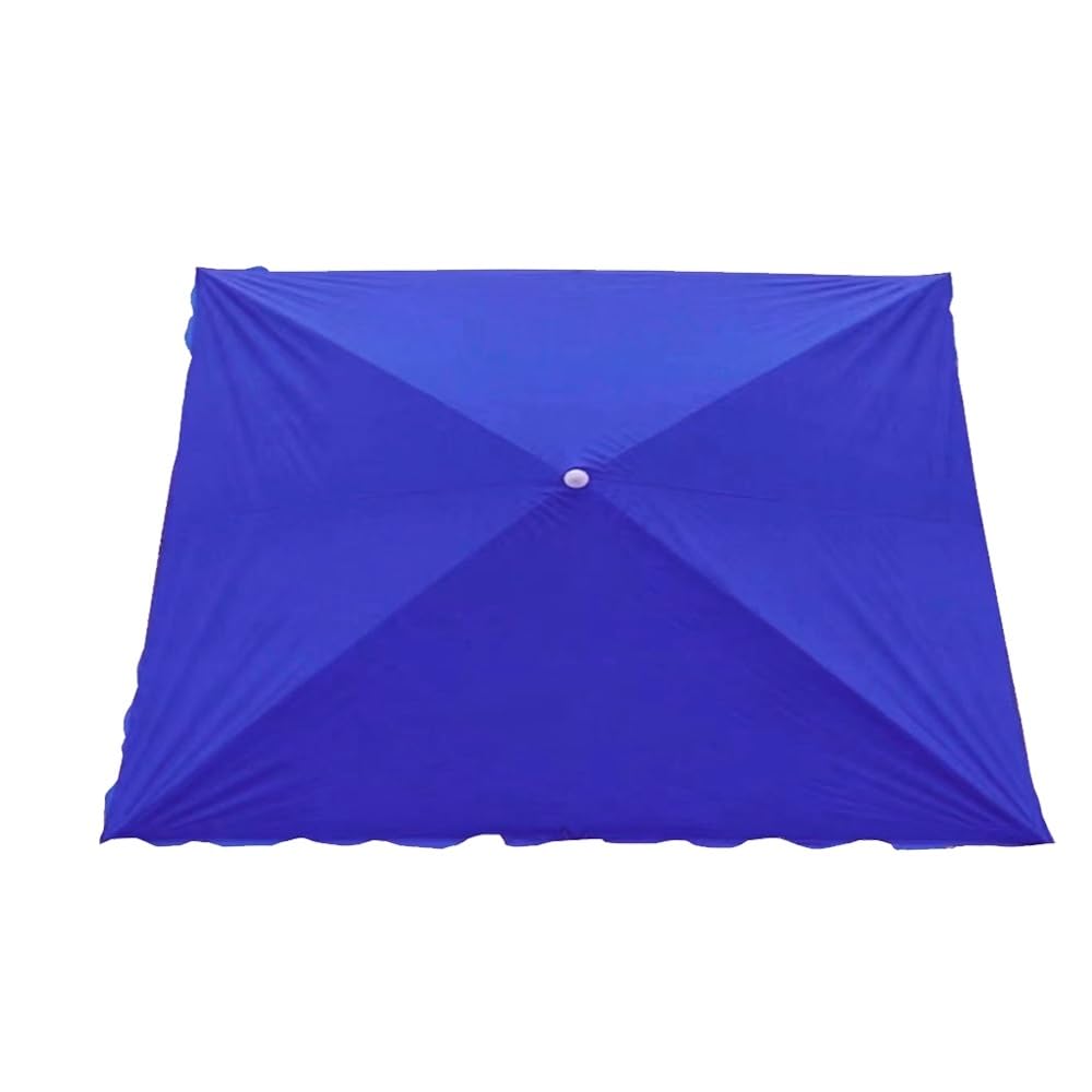 Baldacchino di ricambio per ombrellone rettangolare da 3 x 2 m, 4/6 costole, impermeabile, per esterni, giardino, 200 x 150 cm, perfetto per terrazza e cortile