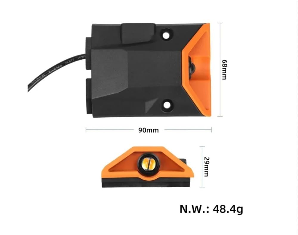 Conjunto de Luces LED Laterales KUGOO Kirin G2 Pro Delanteras y Traseras para Patinete eléctrico