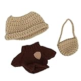 [ENSEMBLE DE TENUE DE POUPÉE EXQUIS] Améliorez le style de votre poupée avec cet ensemble de vêtements méticuleusement confectionné en tissu polyester de haute qualité, ajoutant du charme et de l'élégance à votre poupée de collection.