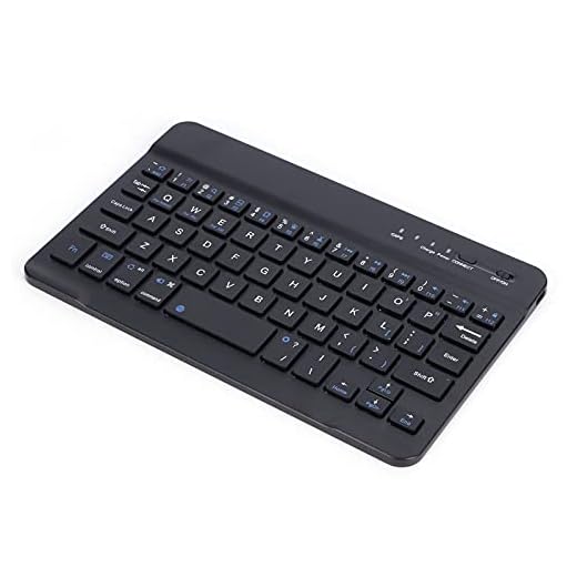 Mini Teclado, Portátil Mini 7 Pulgadas 59 Teclas Teclado Ultrafino Recargable Diseño de Chocolate Teclado de Amplia Compatibilidad para Samsung