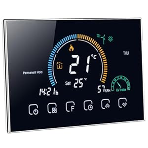 Housoutil Intelligenter WLAN Raumthermostat mit LCD Display