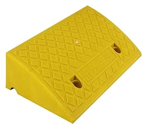 Rampas plásticas ALDEPO para discapacitados, 50 x 27 x 9/13 cm, colores negro y amarillo miniatura 1