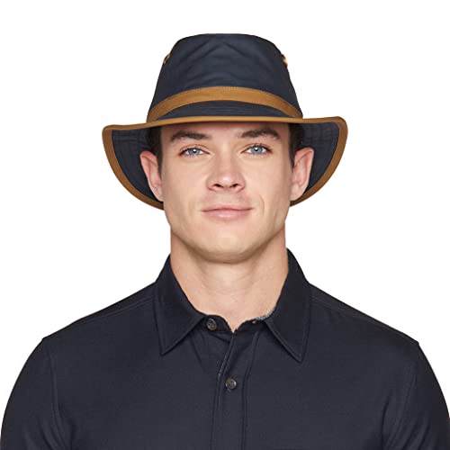Image of Tilley TWC7 Outback Hat Breathable Cotton Outdoor Sun Protection Hat for Men and Women Ideal for Hiking Fishing Camping