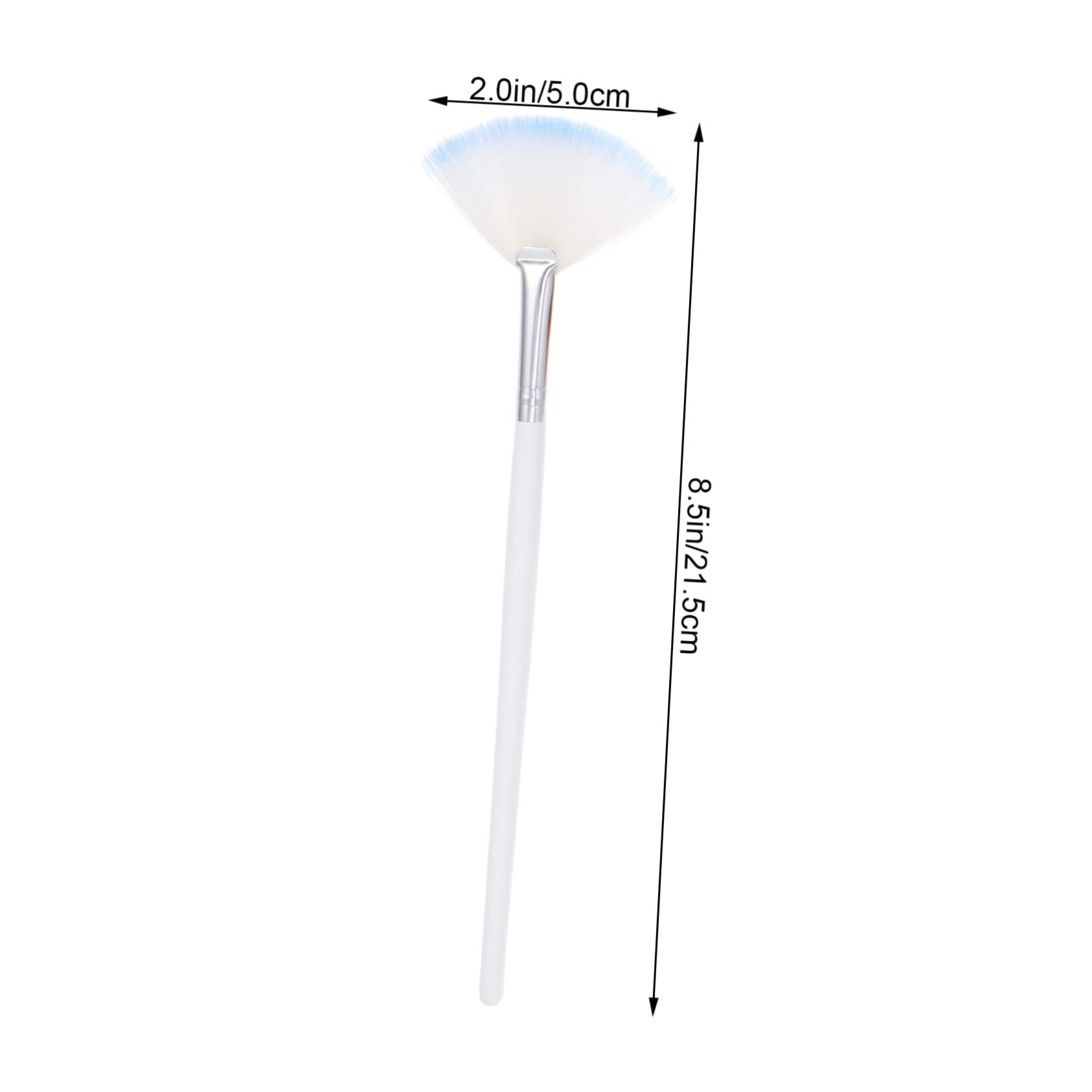 Didiseaon Fan Makeup Brush Set 16pcs Kit Loose Powder Brush Skincare Applicator for Cosmetics